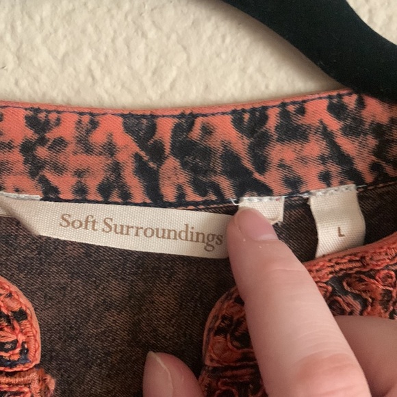 Soft surroundings embroidered tunic - Picture 6 of 8